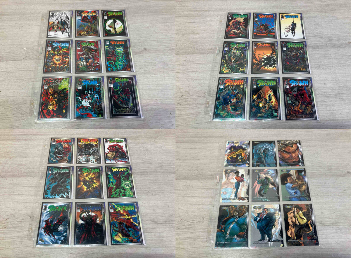 SPAWN スペシャルカードセット 1枚欠品 SPAWN フィギュア まとめ売り