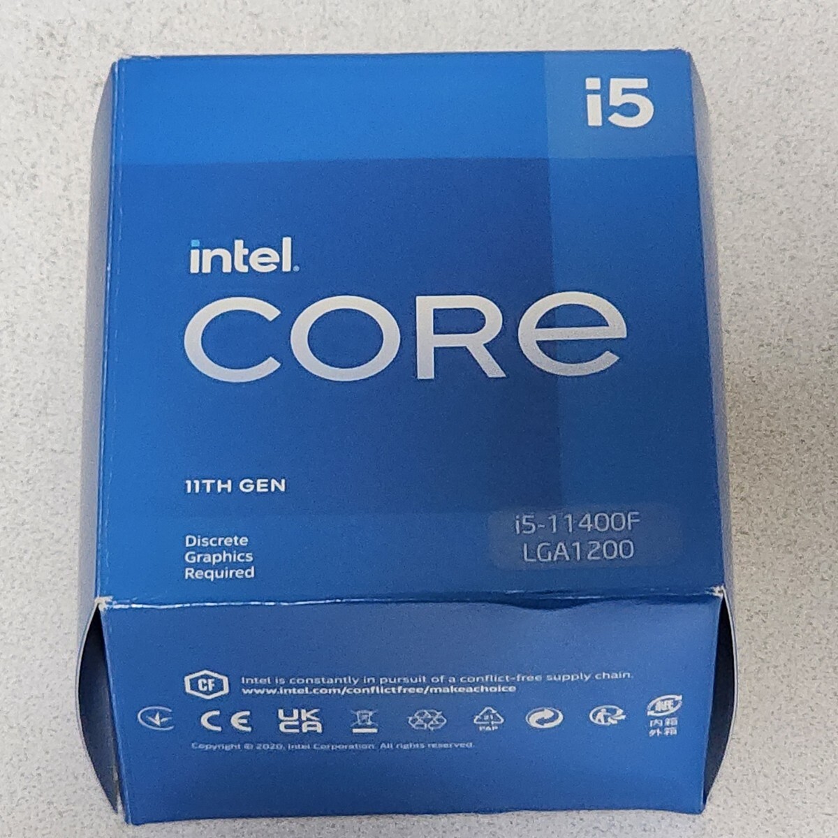 Intel Core i5-11400F 2.6GHz CPU com: 0 LGA1200 | 11400F i5 12MB