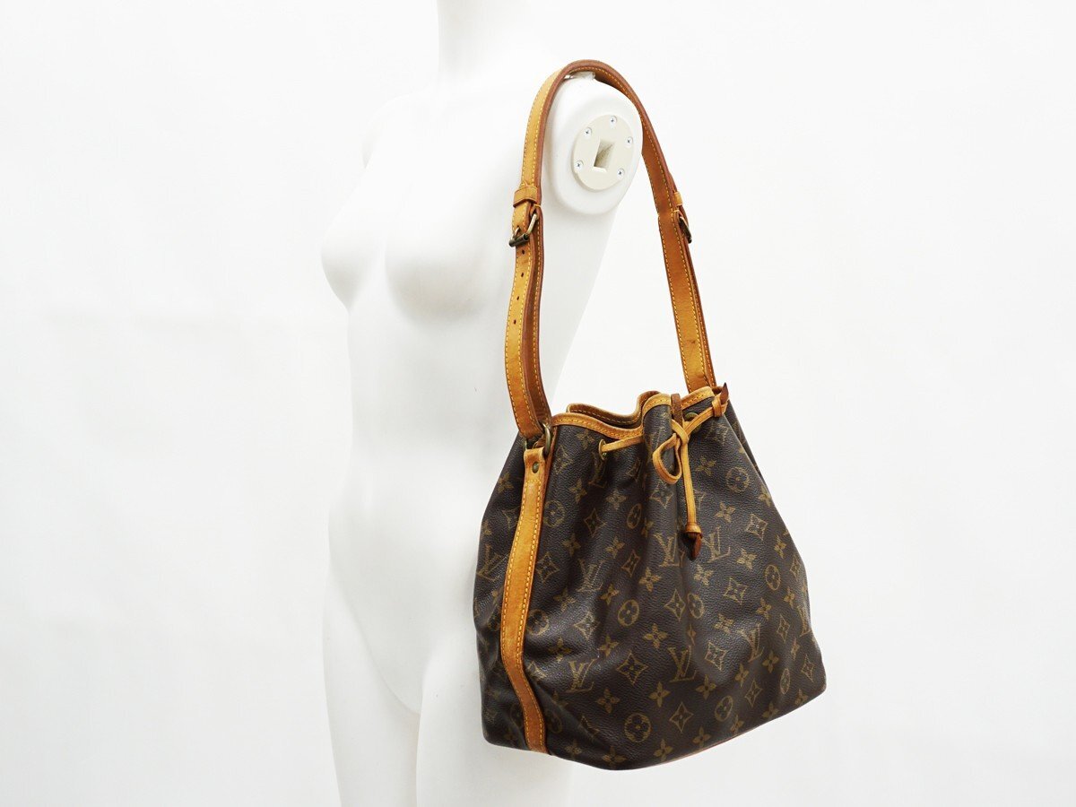 ◇【LOUIS VUITTON ルイ・ヴィトン】プチノエ M42226 ショルダーバッグ 