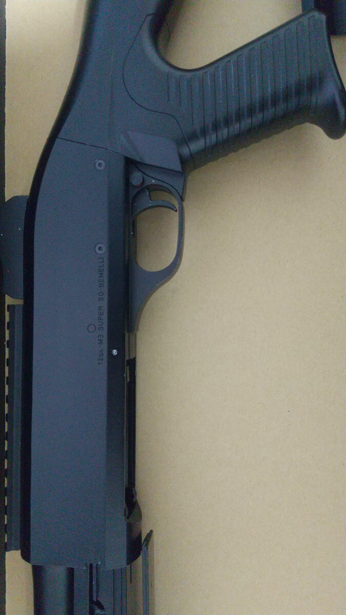 CM370M ベネリM3 ロング 固定ストック ショットガン ジャンク【ptw M727 Mk18 URG-I Hk416 KAC M4 MWS PVS 14 ANVIS BNVD PEQ EOTECH】