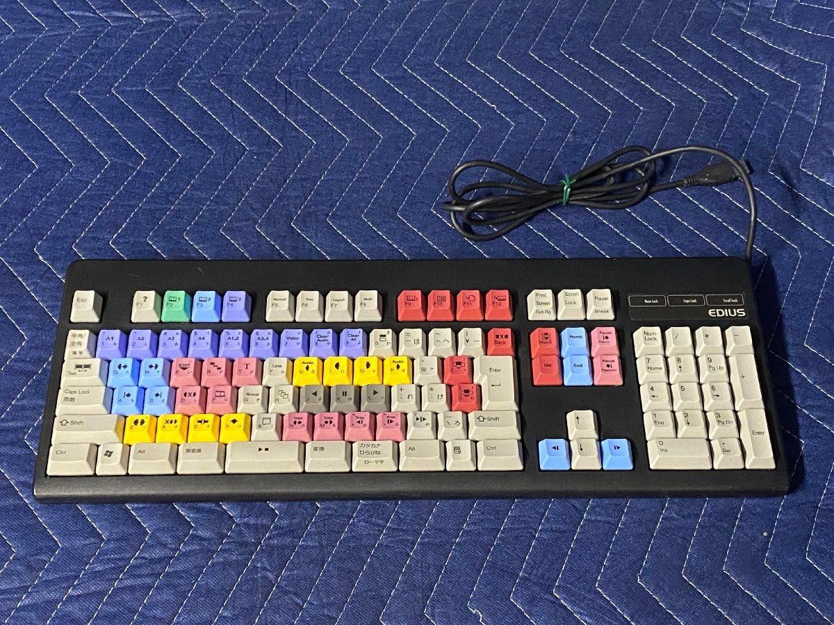 EDIUS 108 Keyboard EDIUSV4KB (JP) EDIUS 108キーボード EDIUSV4KB（JP）