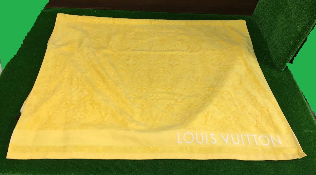 LV ルイ・ヴィトン LOUIS VUITTON モノグラム ビーチタオル イタリア製