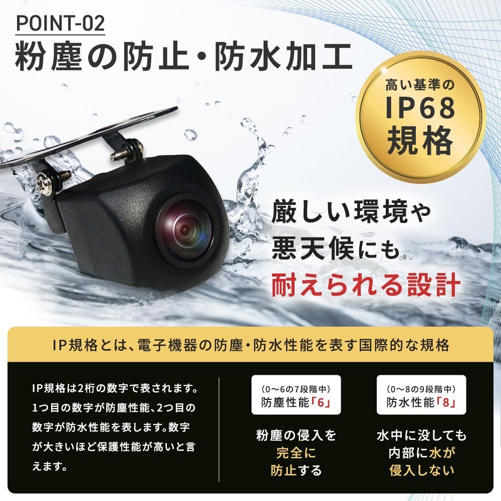 NDDA-W56 NDDN-W56 ND3T-W56 NHXT-W56D?2006年 トヨタ ダイハツ バックカメラ 接続 アダプター ガイド線 CCD 広角 カーナビ 車載カメラ_3