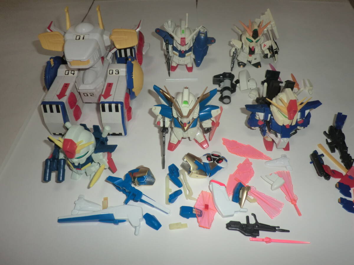 バンダイ 元祖SDガンダム 組立済みジャンク品6体セット 機動戦士 