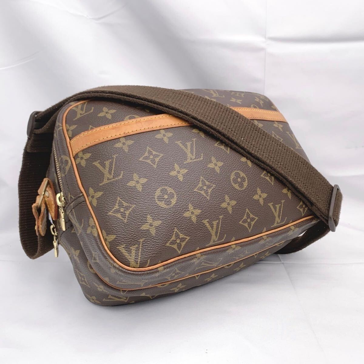 VUITTON ルイ モノグラム M45254 ヴィトン LOUIS リポーターPM 