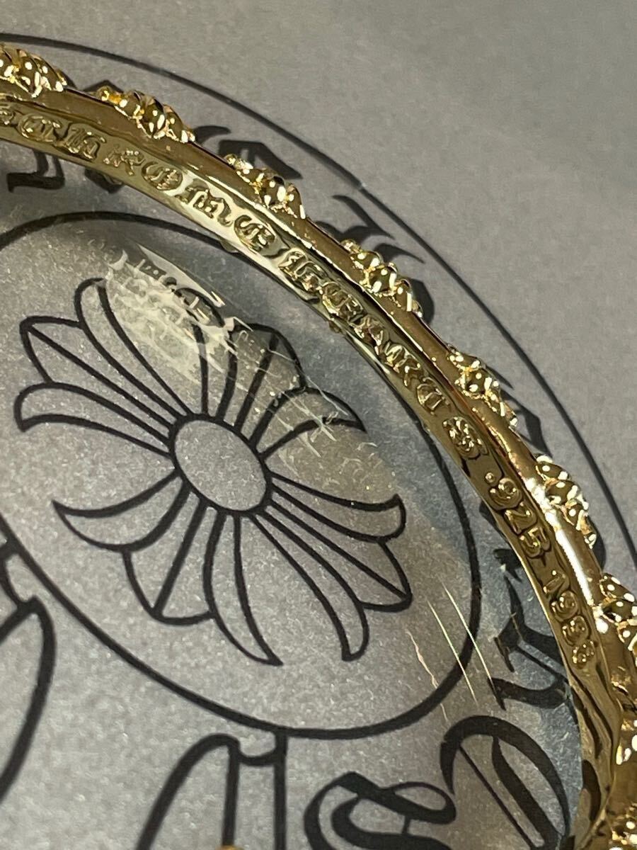 美品/クロムハーツ/Chrome hearts/クロス バンド バングル
