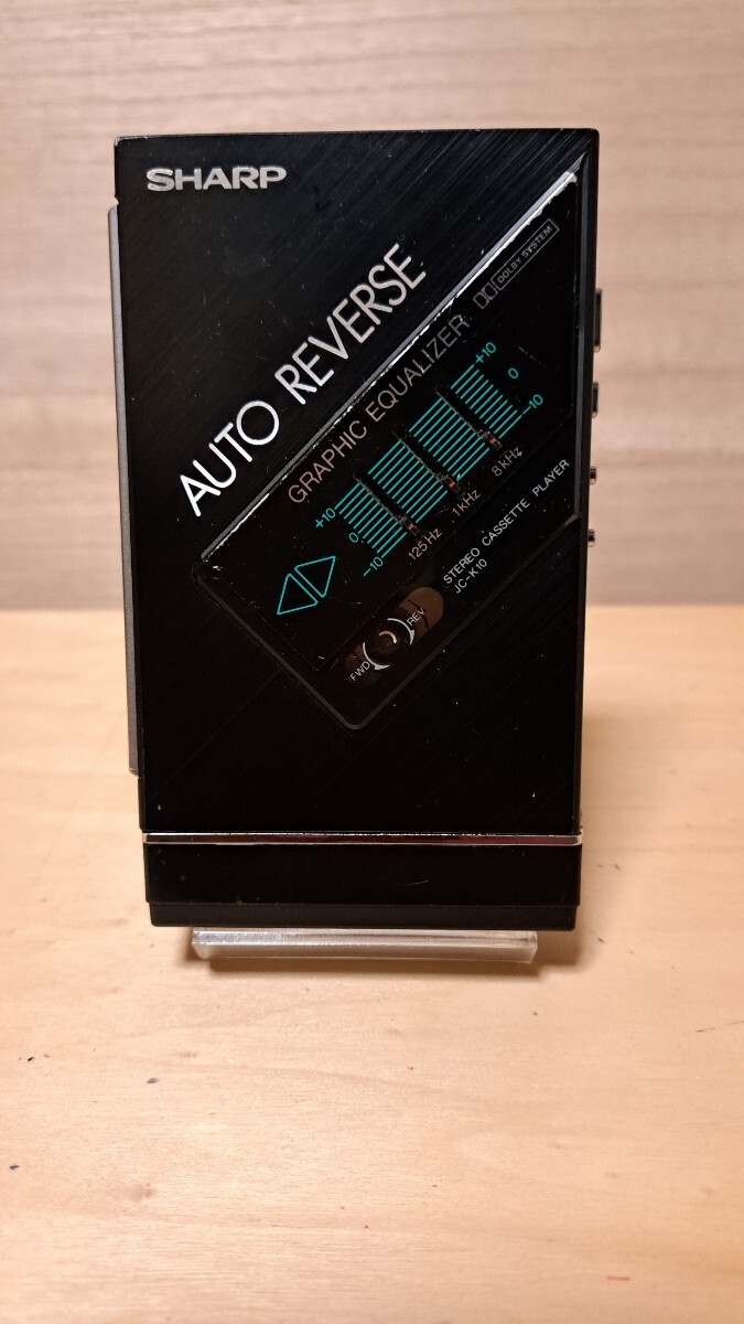 ジャンク品☆シャープ☆カセットプレーヤー☆JC-K10 SHARP ポータブル