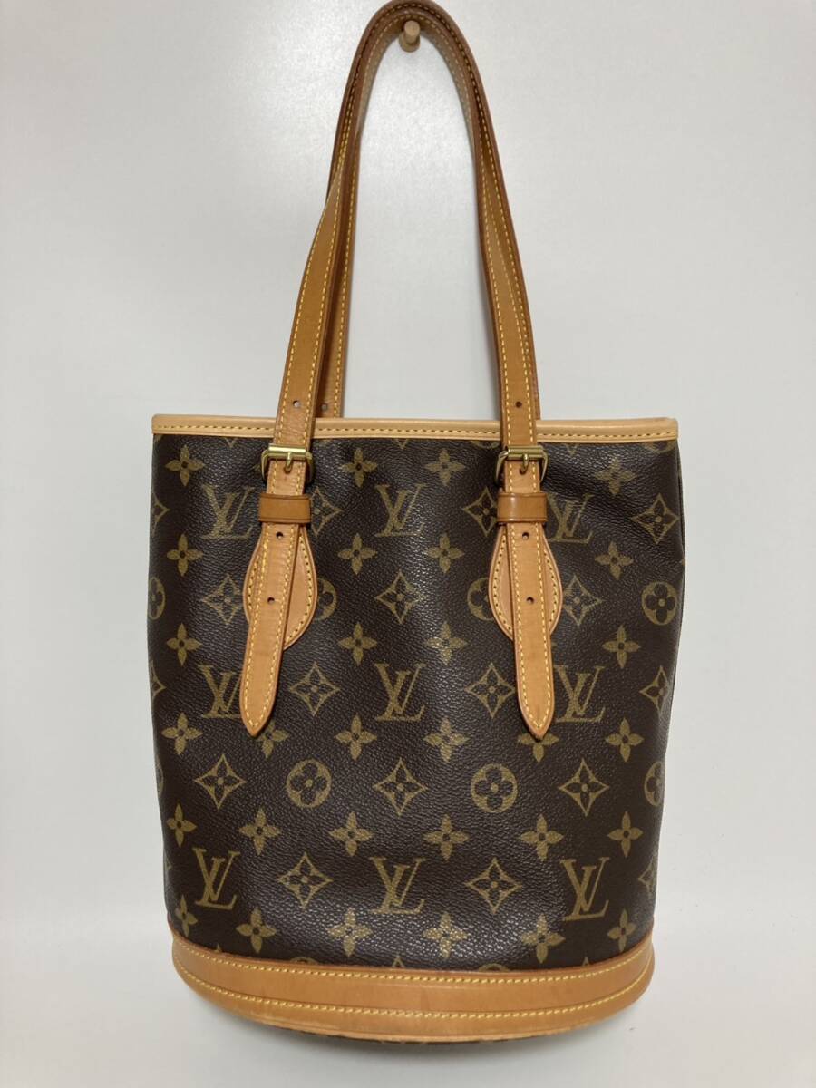 ☆現状品☆ LOUIS VUITTON ルイヴィトン モノグラム バケットPM M42238