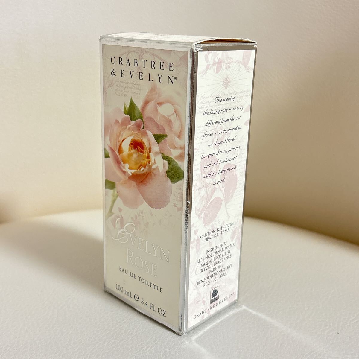 CRABTREE & EVELYN イヴリンローズ オードトワレ 100ml Lustrous Body