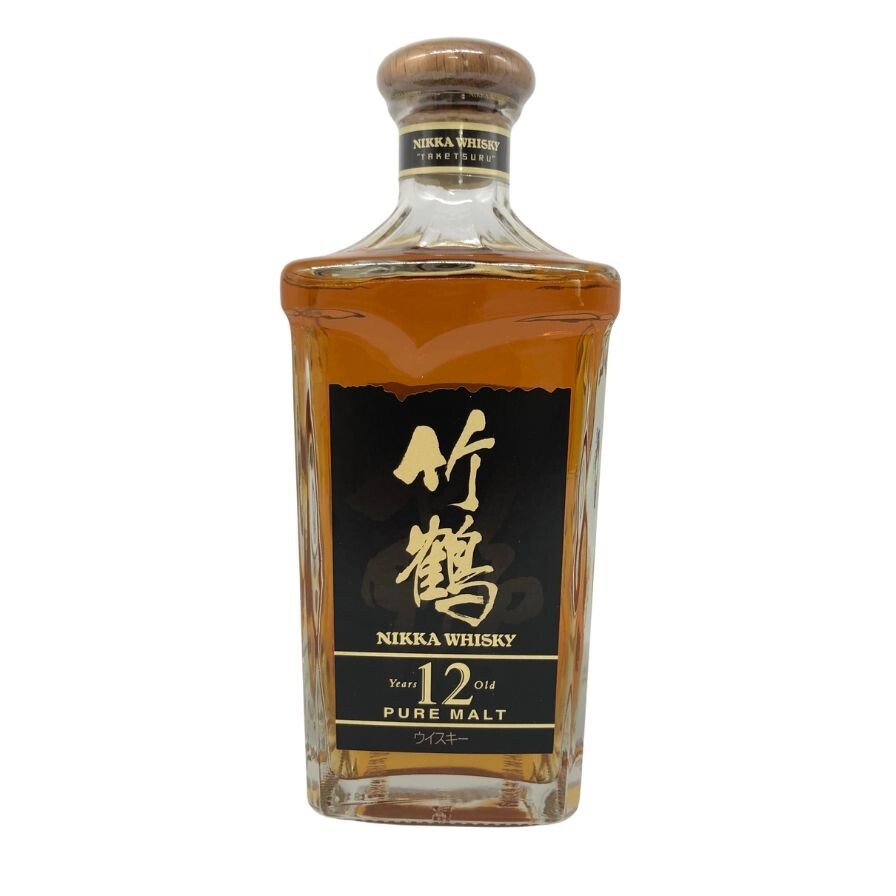 【超激得，送料無料】 東京都限定◆ニッカ 竹鶴 12年 角瓶 660ml 40% NIKKA ウィスキー【H4】