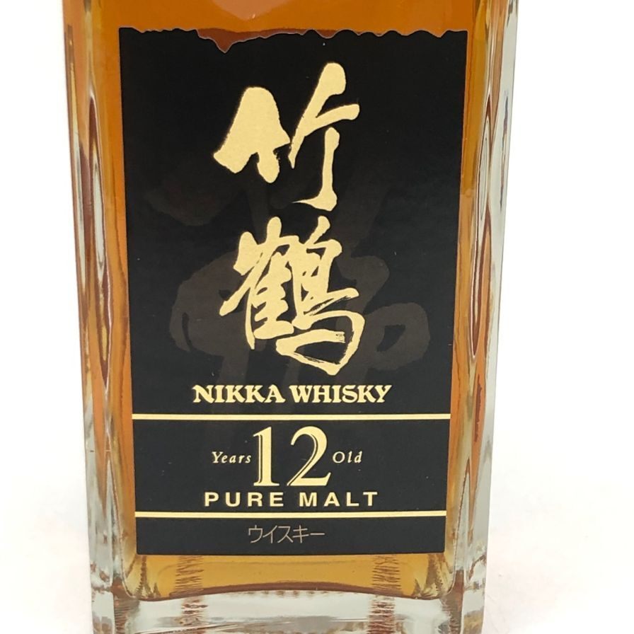【超激得，送料無料】 東京都限定◆ニッカ 竹鶴 12年 角瓶 660ml 40% NIKKA ウィスキー【H4】