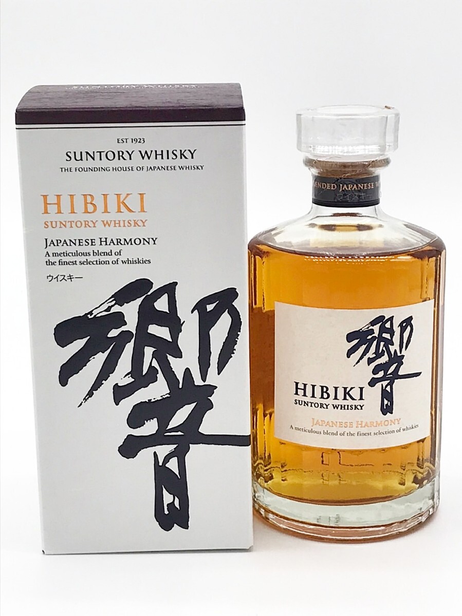 【希少】サントリー ウイスキー　響 ジャパニーズハーモニー 43％ 700ml新品、未開栓です。_1