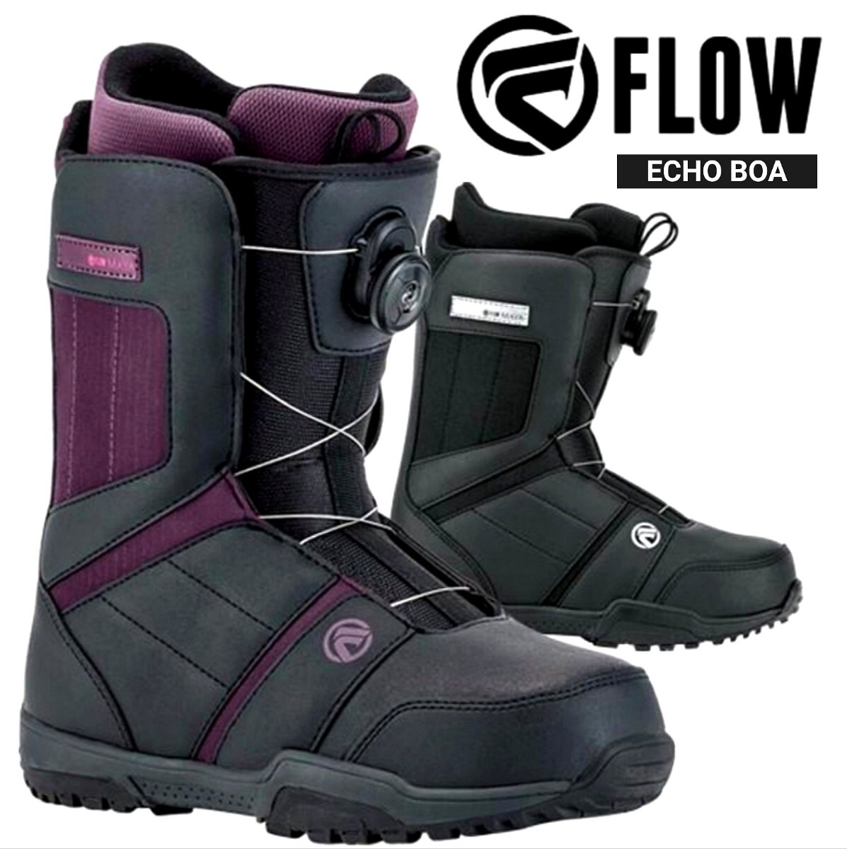 【新品未使用級】スノーボードブランドメンズブーツ/FLOW/ECHO BOA/25.5cm_1