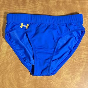 新品 「Under Armour」 UCLA レーシングショーツ　海外/XS ブルー/大学指定/陸上競技/ブ