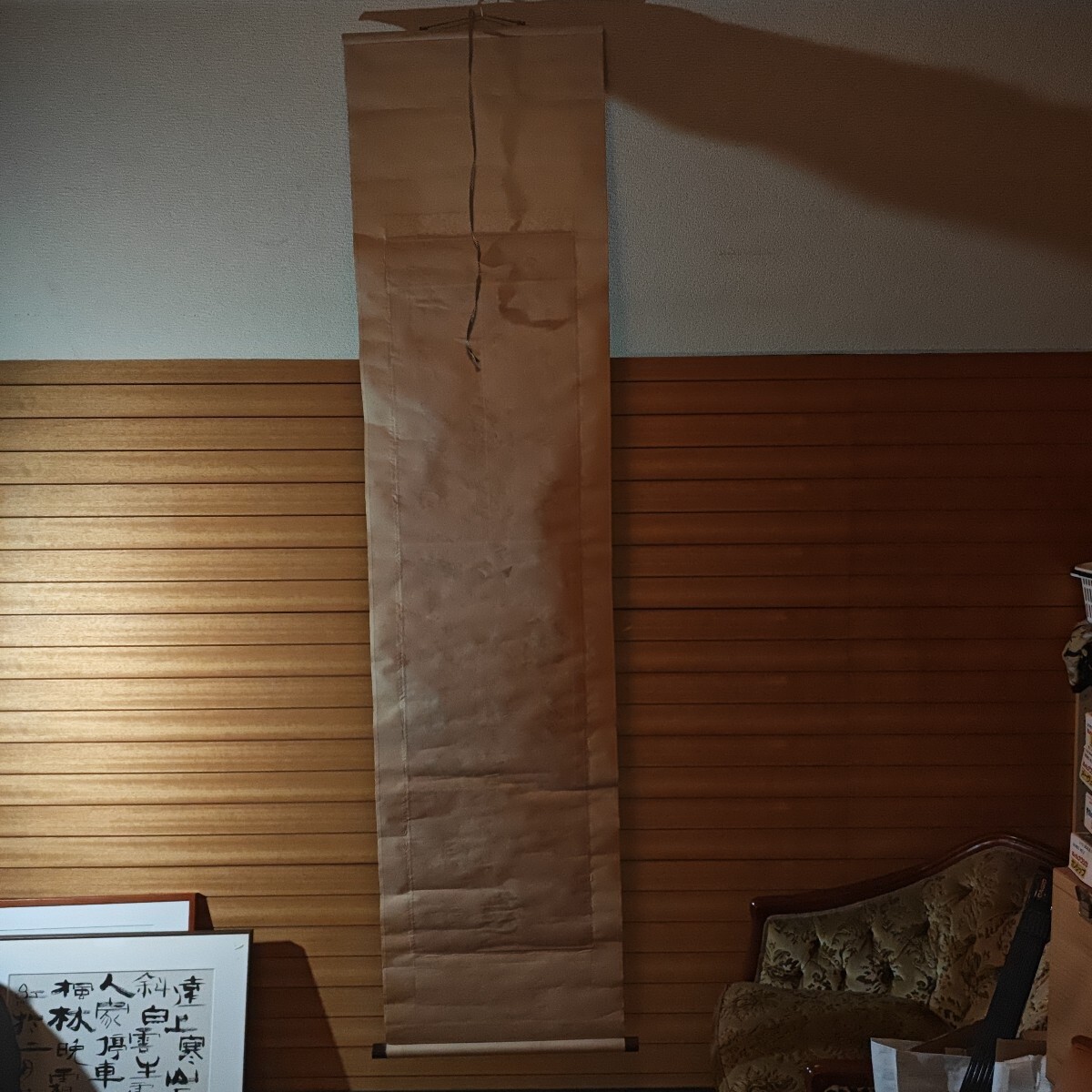 模写 柏木如亭 書 江戸　後期　漢詩人 市河寛斎門　市河米庵　梁川星巌　三行書 古い掛け軸 希少_8