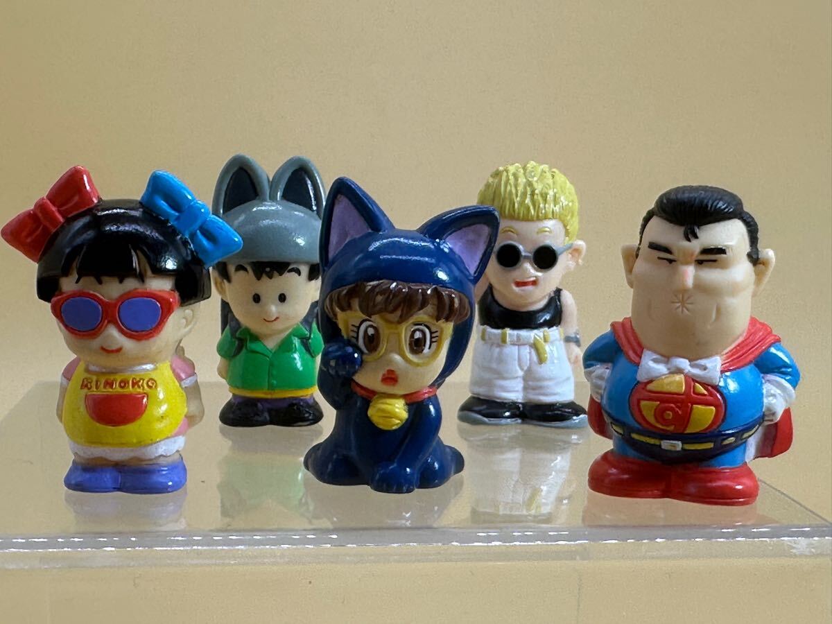 当時物 現状品 セット Dr スランプ アラレちゃん ソフビ 指人形