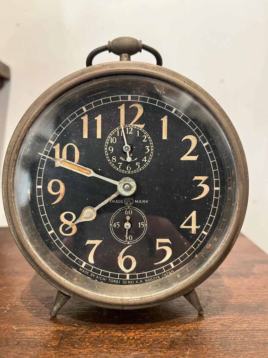 可動品 SEIKO セイコー 精工舎 置時計 TRADE S MARK 時計 目覚まし時計