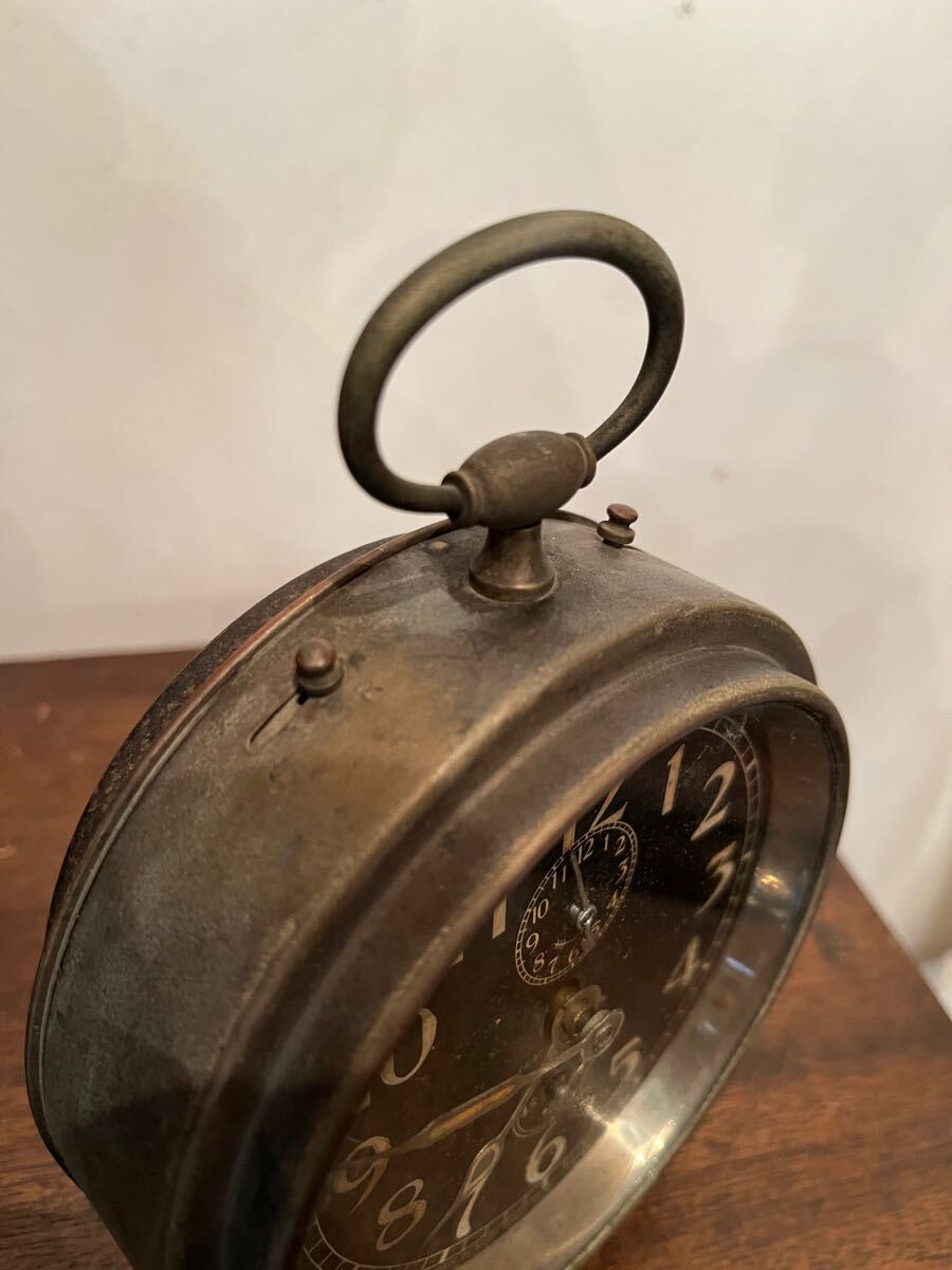可動品 SEIKO セイコー 精工舎 置時計 TRADE S MARK 時計 目覚まし時計
