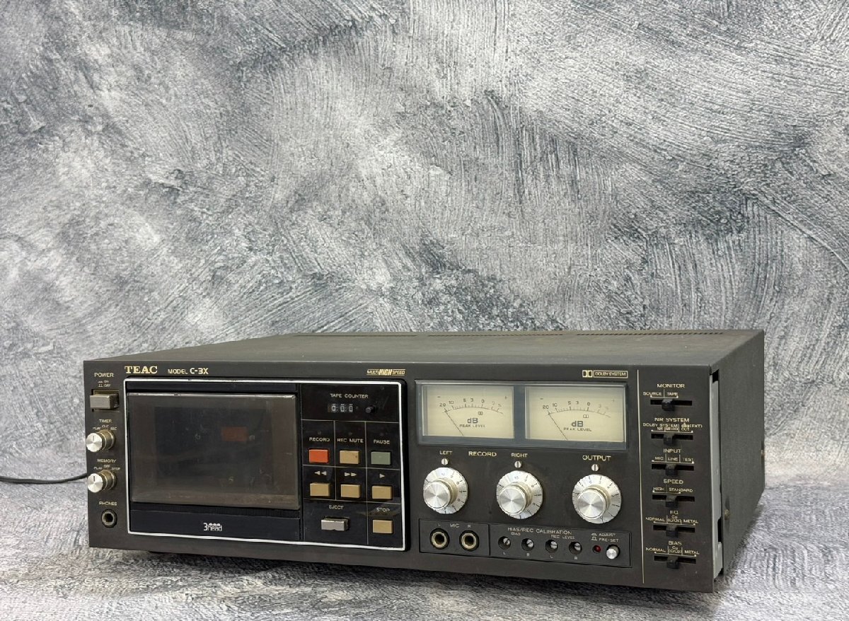J 】968 TEAC C-3X カセットデッキ ティアック 【公式通販】