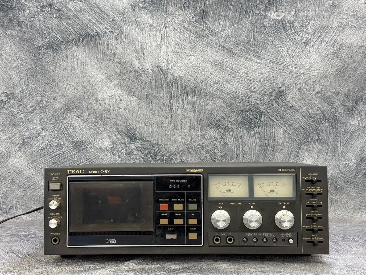 J 】968 TEAC C-3X カセットデッキ ティアック 【公式通販】