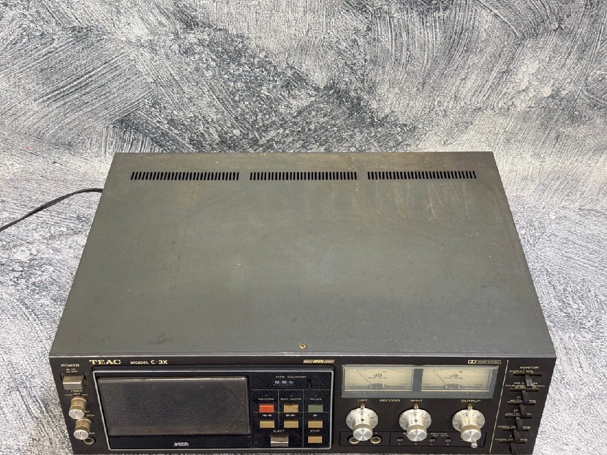 J 】968 TEAC C-3X カセットデッキ ティアック 【公式通販】