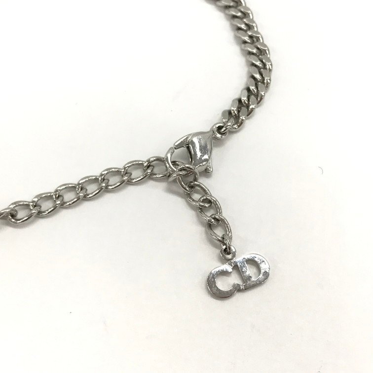 Christian Dior　クリスチャンディオール　ロゴ　カデナモチーフ　ブレスレット　箱付き【DAAO9013】_3
