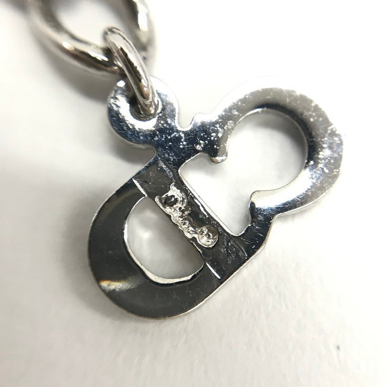 Christian Dior　クリスチャンディオール　ロゴ　カデナモチーフ　ブレスレット　箱付き【DAAO9013】_4