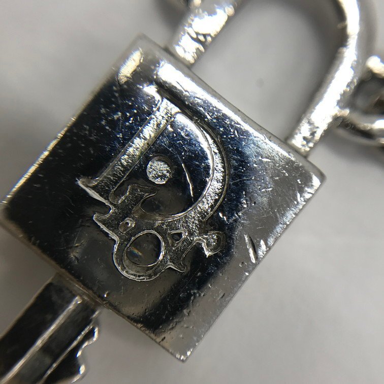 Christian Dior　クリスチャンディオール　ロゴ　カデナモチーフ　ブレスレット　箱付き【DAAO9013】_7