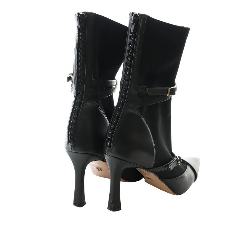 ハーリップトゥ Herlipto Belted sock Boots ソックスブーツ ショート