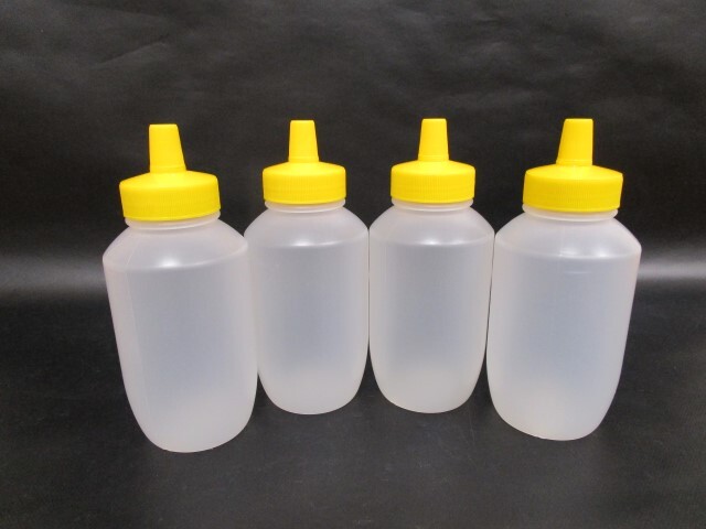 ★ハニー容器★はちみつ空き容器★計4個★保存容器★入れ物★シェイカー★プロテインシェイカー★ドレッシング★調味料★スムージー★_2