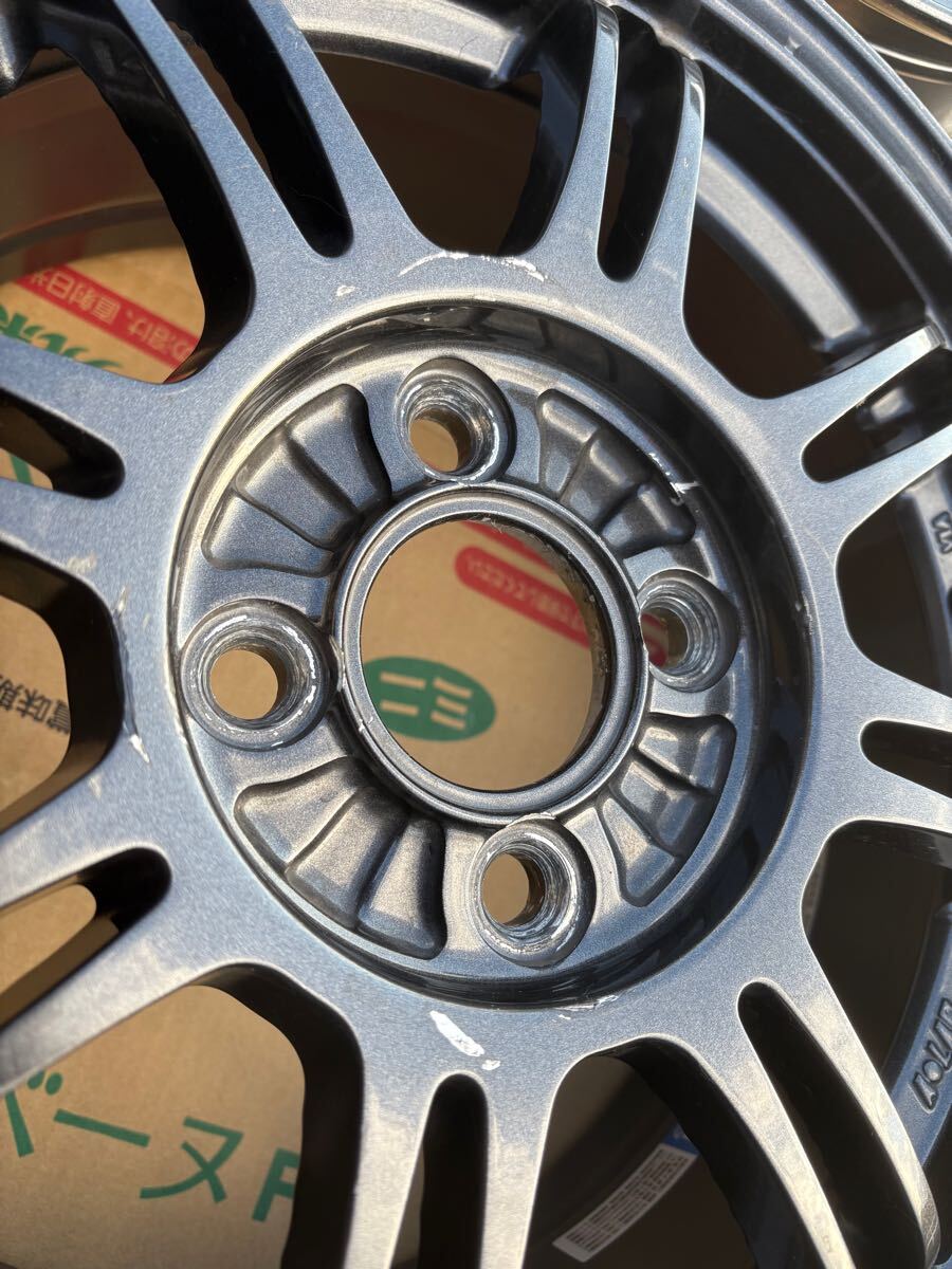 中古 RAYS レイズ A-LAP KC DECOR アルミホイール 14インチ 14×6J