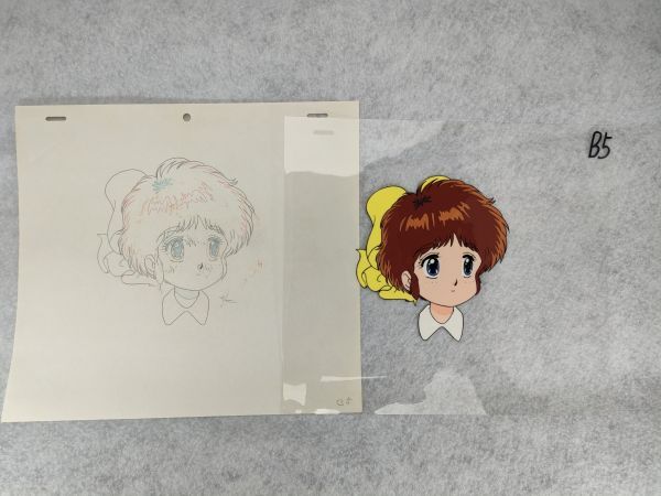 魔法のアイドル　パステルユーミ　セル画 A止 PS-2 魔法のアイドル パステルユーミ 当時物 セル画 ☆ ぴえろ 魔法