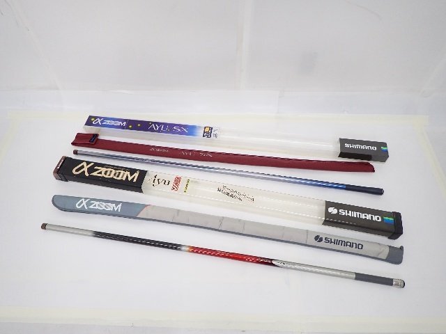 SHIMANO シマノ α ZOOM AYU SX H2.5 80-85 + α ZOOM AYU EX H2.5 85-90