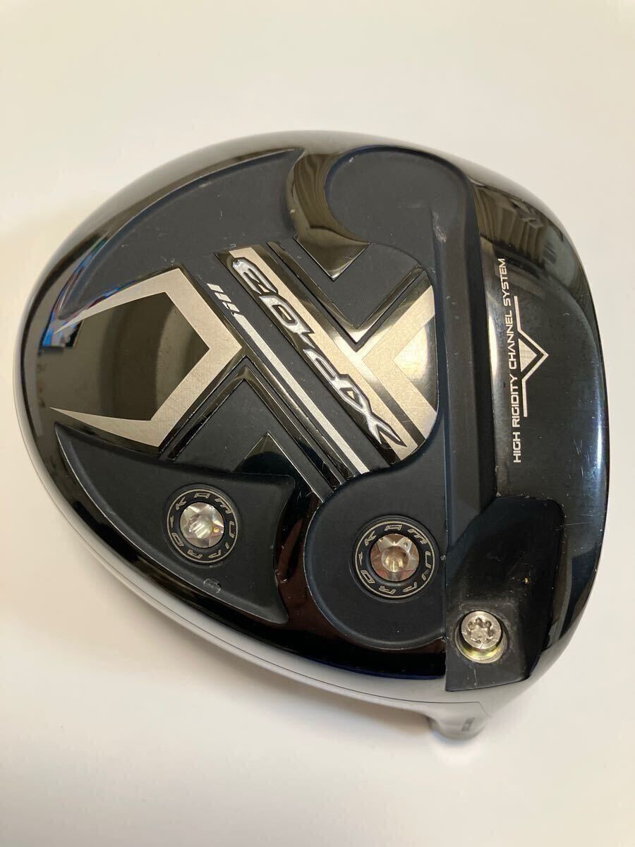 送料無料　定価74,800円　カムイ　XP-03 ドライバー 純正スリーブ付き　XP03 ヘッド単品 ヘッドのみ_1