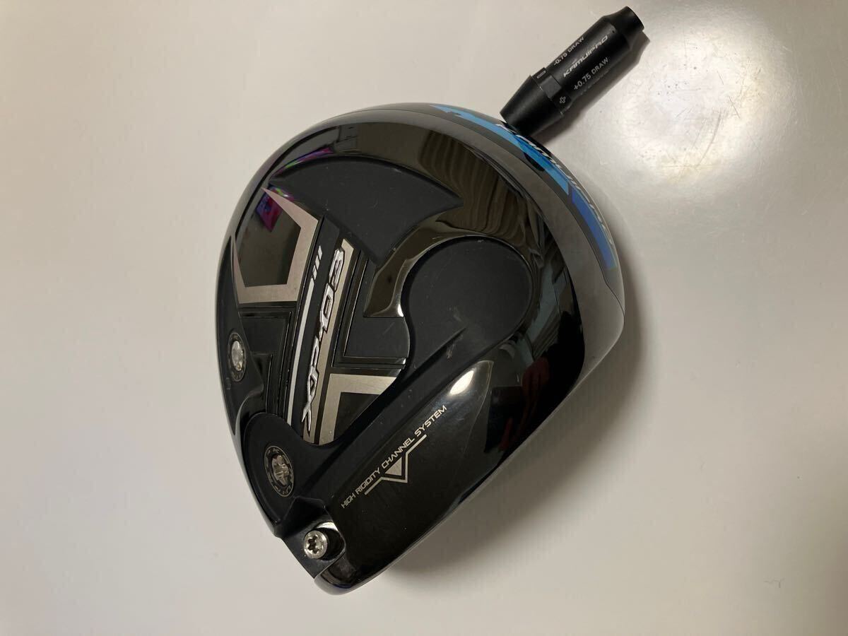 送料無料　定価74,800円　カムイ　XP-03 ドライバー 純正スリーブ付き　XP03 ヘッド単品 ヘッドのみ_5