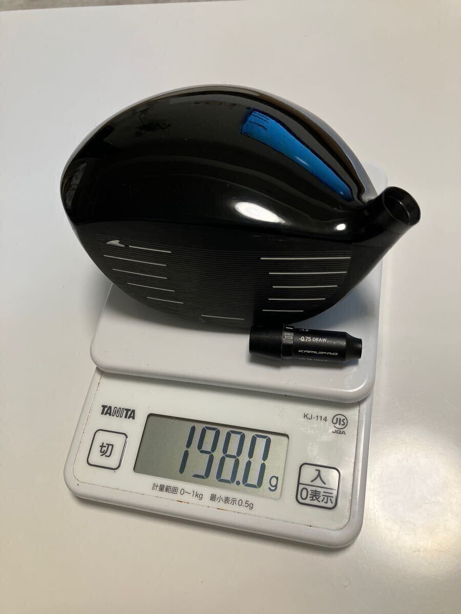 送料無料　定価74,800円　カムイ　XP-03 ドライバー 純正スリーブ付き　XP03 ヘッド単品 ヘッドのみ_7