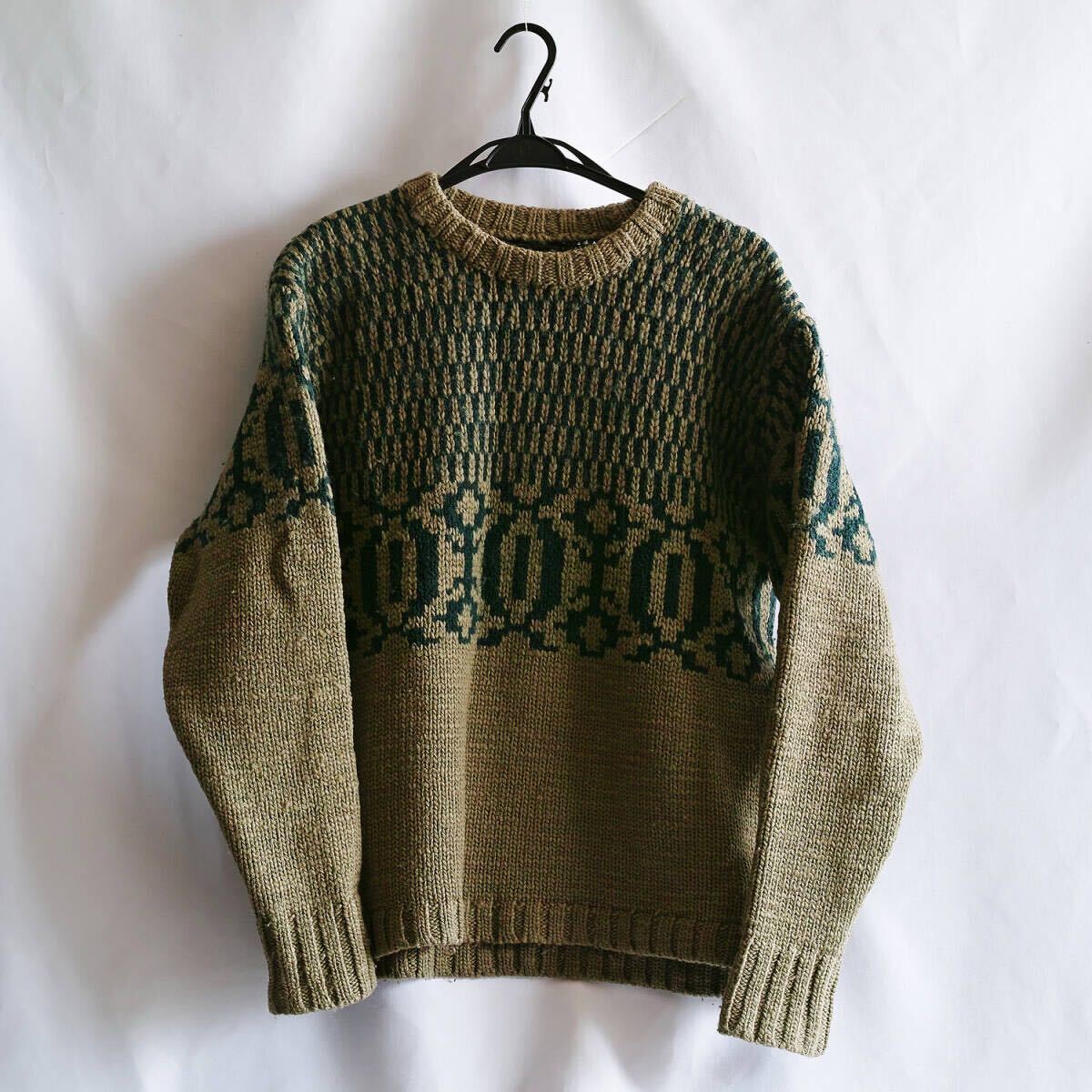 THE NORTH FACE PURPLE LABEL ノースフェイスパープルレーベル JACQUARD CREW NECK SWEATER ジャガード クルーネックセーター_1