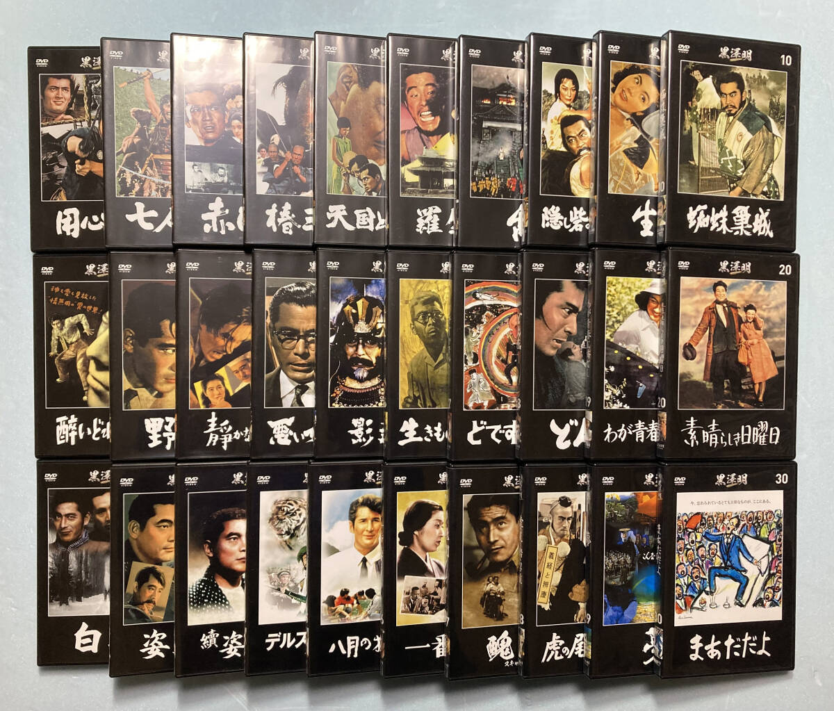 黒澤明 DVDコレクション 1-30巻セット 監督作品全巻コンプリート