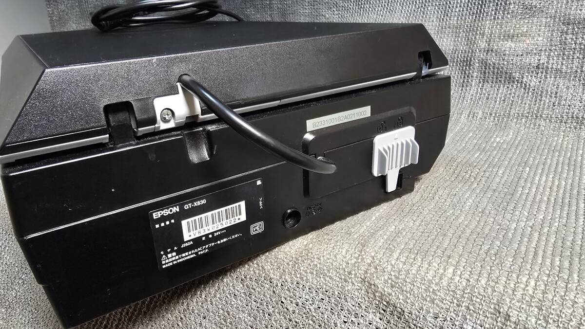 Epson GT-X830 フラットベッドスキャナー 動作未確認 現状渡し Epson