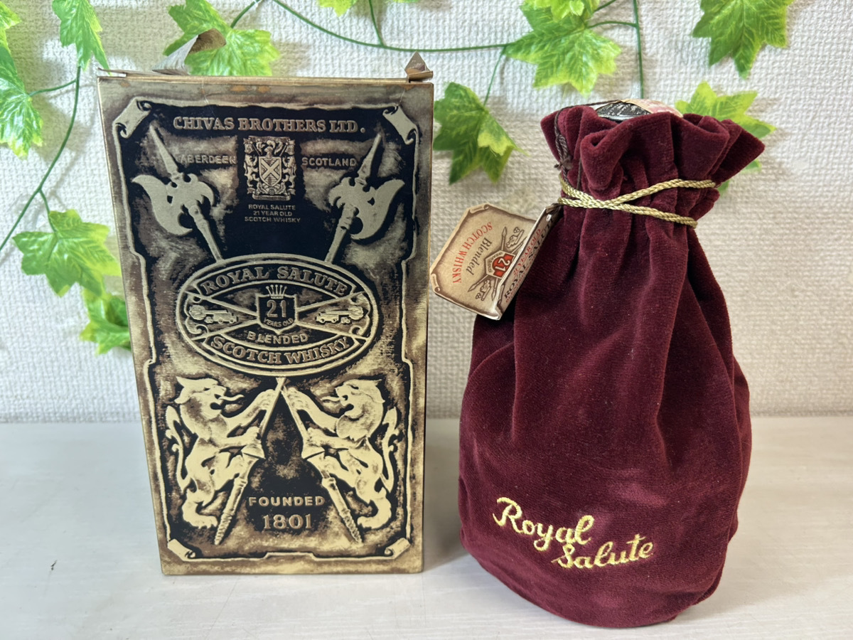 8131-01☆未開封☆CHIVAS BROTHERS LTD/ROYAL SALUTE/シーバス