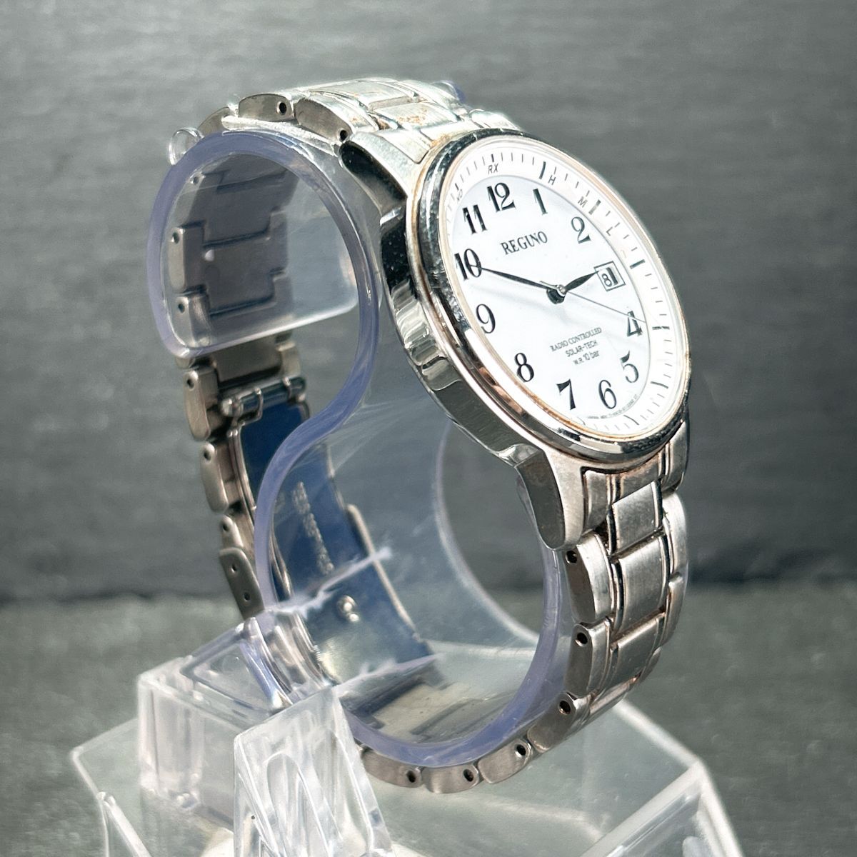 CITIZEN シチズン レグノ 電波ソーラー REGUNO H415-S057523 ▽1円 