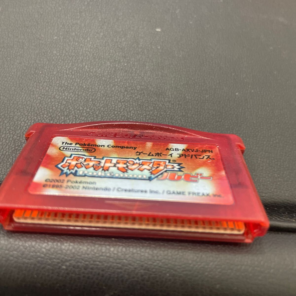 ポケットモンスター ルビー ゲームボーイアドバンス GBA ゲームボーイアドバンス　動作未確認　現状品_3
