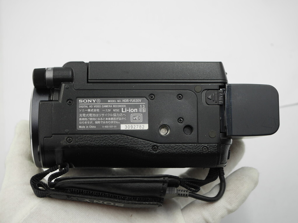 動作チェック済○ソニー ハンディカム HDR-PJ630V○SONY デジタル