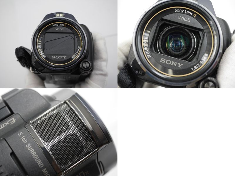 動作チェック済○ソニー ハンディカム HDR-PJ630V○SONY デジタル