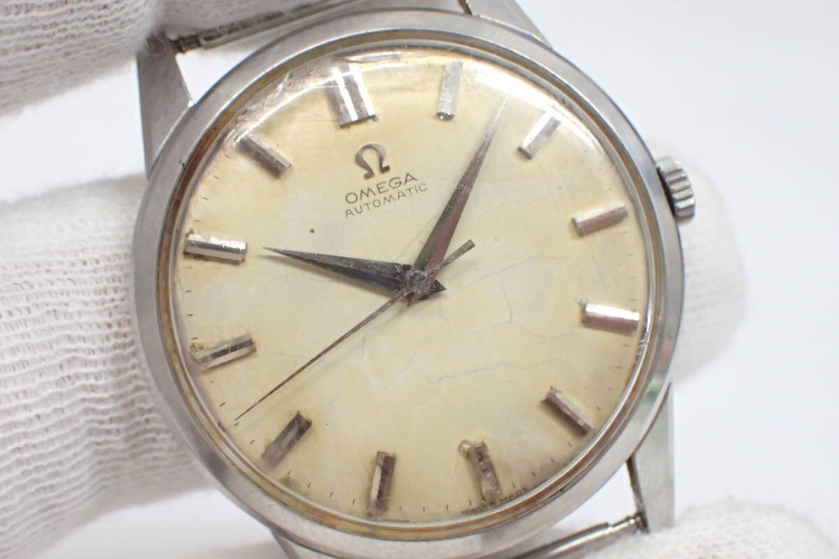 1円【OMEGA】不動品 オメガ 自動巻 Cal.552 メンズ腕時計 ラウンド
