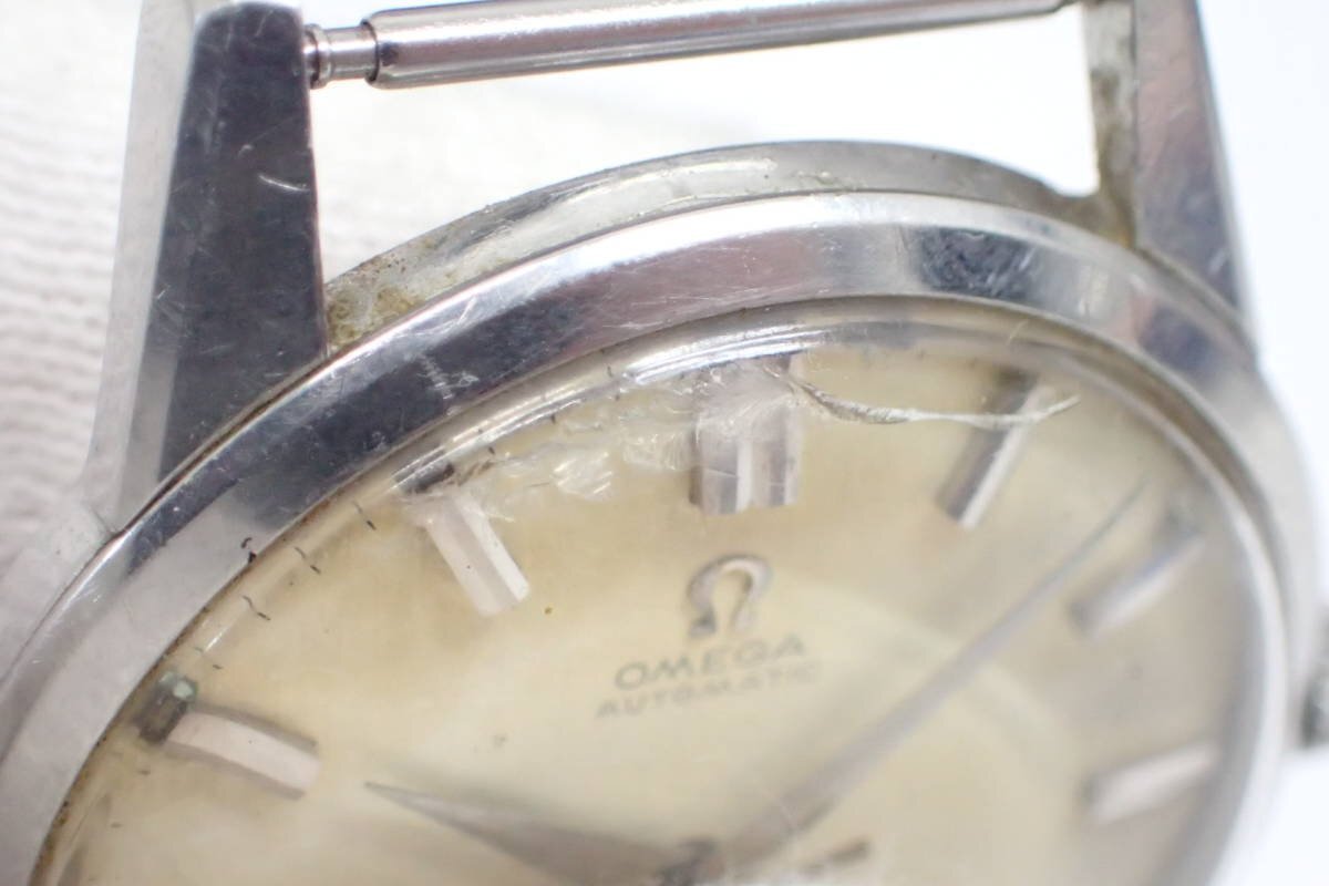1円【OMEGA】不動品 オメガ 自動巻 Cal.552 メンズ腕時計 ラウンド 