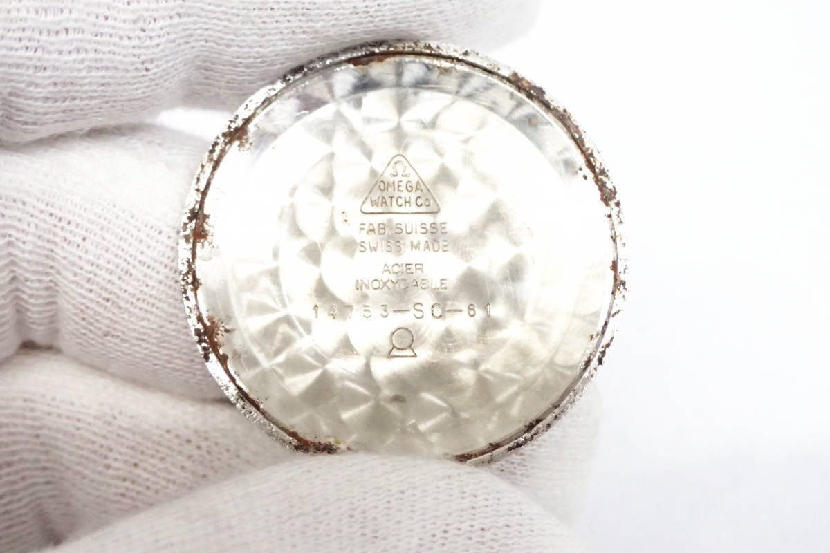 ゆみ1 1円【OMEGA】不動品 オメガ 自動巻 Cal.552 メンズ腕時計 ラウンド