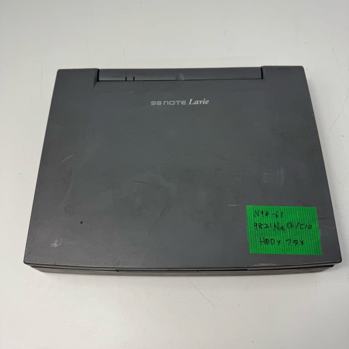 N98-61【1円〜】動作未確認 NEC PC-9821Na13/ C10 HDD欠 98ノート NEC