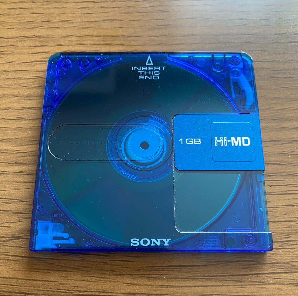 MD SONY Hi-MD 1GB 1枚 純正ケース付き 廃盤 レア ミニディスク ソニー