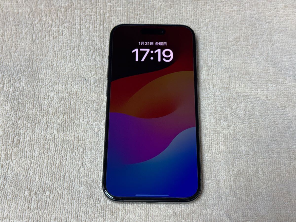 iPhone15 Pro 128GB ブルーチタニウム SIMフリー 本体のみ オマケ(保護 